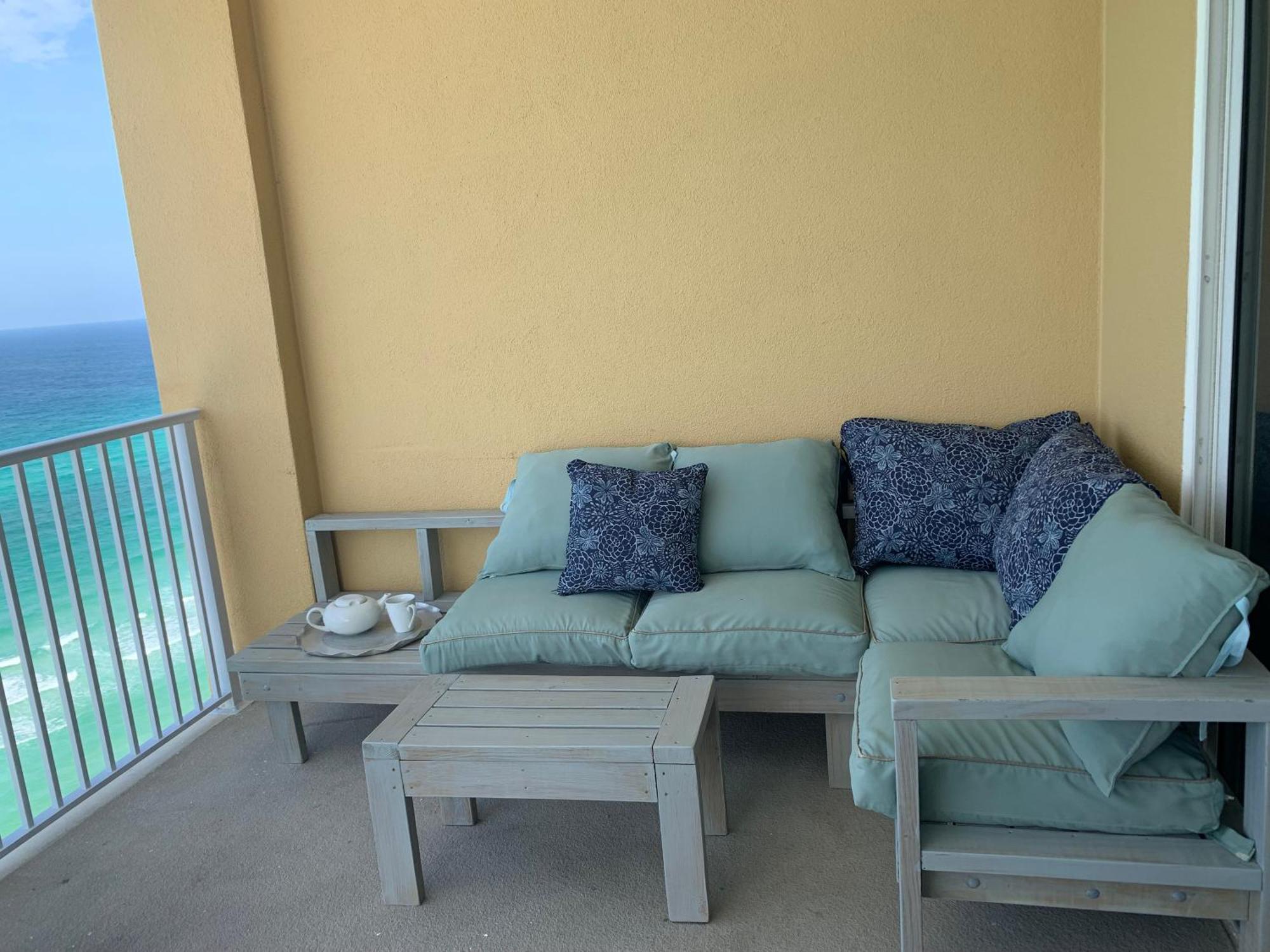 Tropic Winds 1701 Premium Corner Unit With 2 Parkings! Free Beach Chairs Service! Panama Stadt Exterior foto